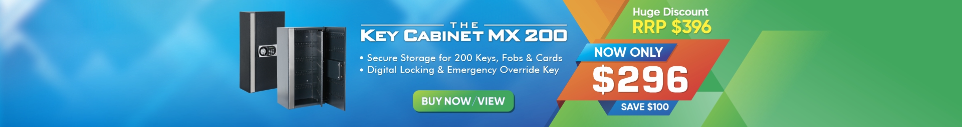 Key Cabinet MX 200 Sale - Save $100